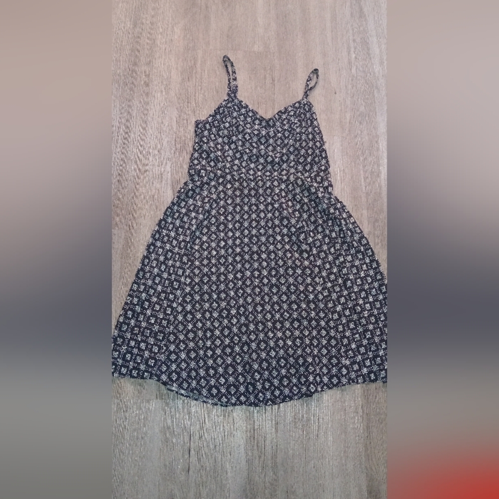 Old Navy Black and White Mini Dress